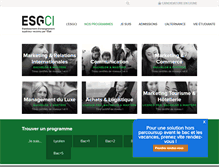 Tablet Screenshot of esgci.com